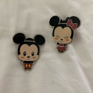 Disney Mickey and Minnie Mouse Trading Pins